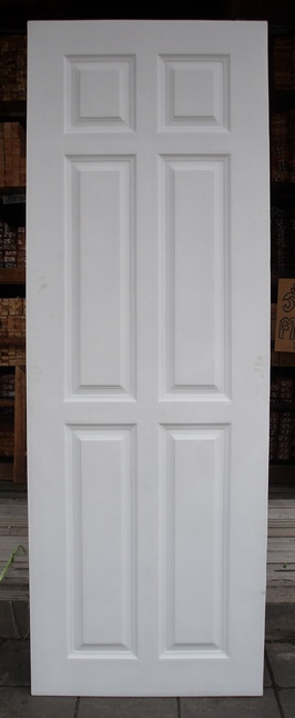 ประตูไฟเบอร์กลาสสีขาว FDS004 ขนาด 80x200ซม. ใช้ได้ทั้งภายในและภายนอก